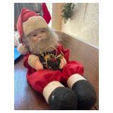 Vintage Wind-Up Santa