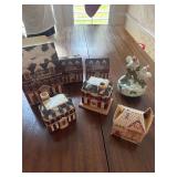 Porcelain Incense House/ Cones and more
