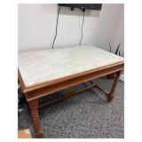 Vintage Marble Top Table