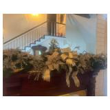 3 floral Mantle and Center piece displays