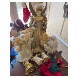Vintage Christmas Angels and Santa