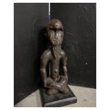 Wood Figure African Statue from Democratic Republi