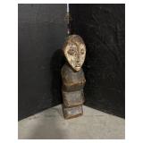 Wood Figure by Lega Tribe in the Democratic Republ