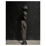 Besmo Kenyan Hand-Carved Ebony Wood Sculpture