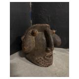 Wooden Wum Helmet Madk from Cameroon Region