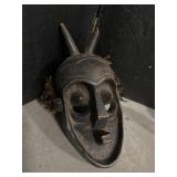 Hand Carved Wooden Mask from Cameroon
