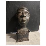 Bronze Head Bust from Benin Tribe