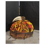 Beaded Ceremonial Headpiece