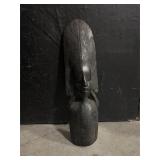 Hand Carved Wood African Sculpture