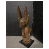 Hand Carved Wood Figure by Suko Tribe in Democrati