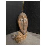 Hand Carved Lega Passport Wood Mask from Lega Trub