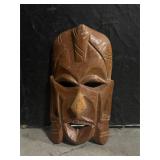 Hand Carved Tribal Wood Mask from Kenya