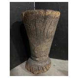 Mortar and Pestle from Dogon People of Mali Carved