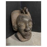 African Wood Mask from Cameroon Region