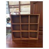 Vintage Wooden Display Case
