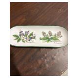 Royal Worcester Herbs Porcelain Mint Tray