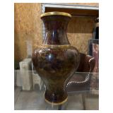 Pair of Tall Cloisonne Vases