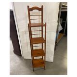 Vintage Oakwood Bakers Rack