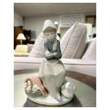 Lladr  'Duck Seller' Porcelain Figurine (model #12