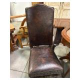 Antique Victorian Renascence Oak Hall Chair