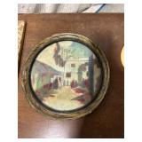 Vintage Foil Decorative Wall Art