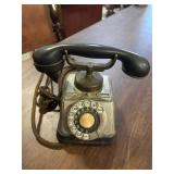 Antique Siemens Black Bakelite Rotary Telephone
