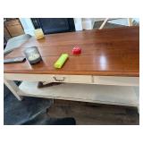 Wooden Coffee Table with Drawer
