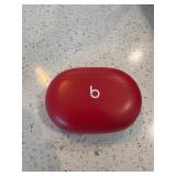 Red Beats Studio Buds with Case