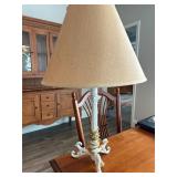 Table Lamp with White Legs
