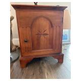 Wooden Side Table Cabinet