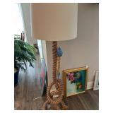 Rope Coastal Style Standing Floor Lamp