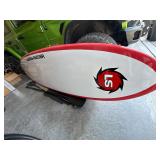 Liquid Shredder Paddleboard & paddles