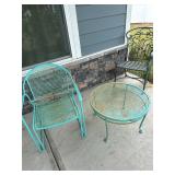 Patio Chair and Table Set