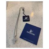 New with Tags SWAROVSKI Lightt Amethyst 3D Cross P