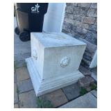 Outdoor Decor Pedestal