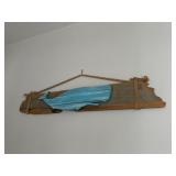 Wooden Whale Decor