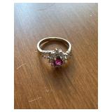 Engagement Ring 14KT Reeds Jewelers'89