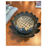 Silver Plated Flower Centerpiece
