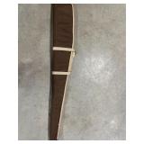 Vintage Brown Canvas Gun Case