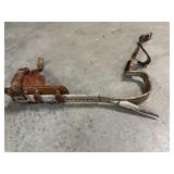 Vintage Pole Climbing Gaffs / Leg Irons