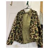 DUXBAK Camo Zip Up Hoodie