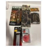 Assortment of Hunting Gear and Accessories