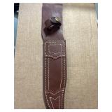 Brown Leather Knife Sheath