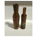 Wooden Crow and Game Call