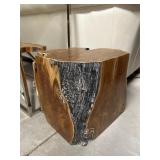 Solid Teakwood Square Block Stool