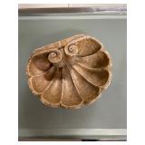 Marble Shell Shaped Ashstray