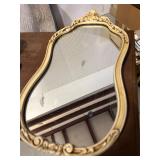 Vintage Wood Frame Mirror