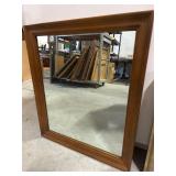 Maple Framed Mirror