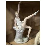 Lladro Nao Sitting Ballerina Figurine