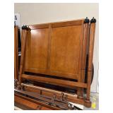 Hickory White King Size Bed